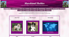 Desktop Screenshot of marshlandshelties.com